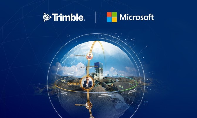 Trimble and Microsoft collaboration